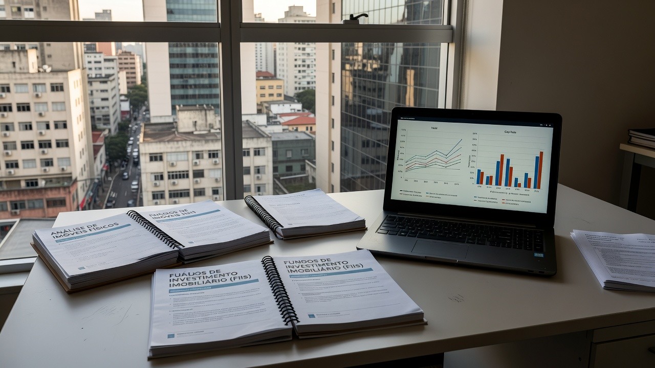 Análise de prêmio de liquidez entre imóveis físicos e FIIs com yield e cap rate