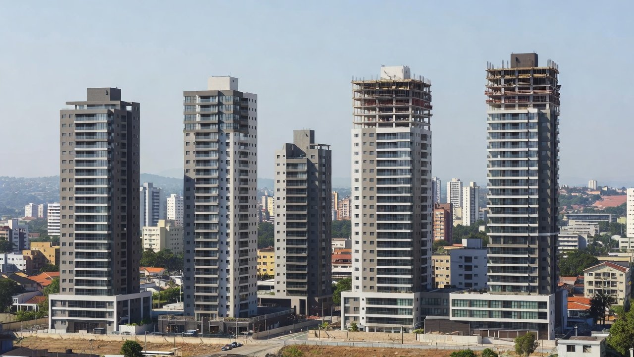 Empreendimento imobiliário residencial em lançamento no Brasil, análise de velocidade de vendas e TIR