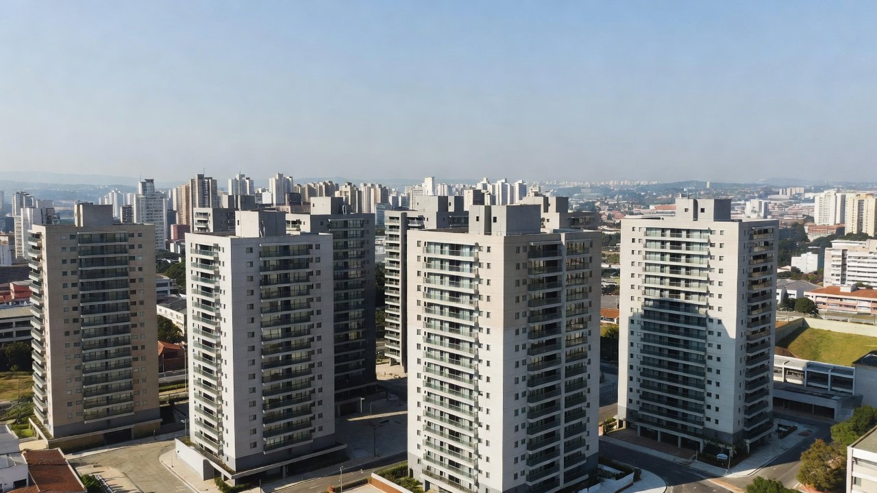 Edifícios residenciais em São Paulo e impacto da Selic no mercado imobiliário