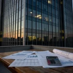 Edifício comercial em São Paulo representando análise de LTV, ROE e cap rate em investimentos imobiliários