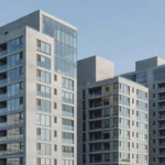 Edifícios residenciais modernos em São Paulo representando estabilidade do yield imobiliário