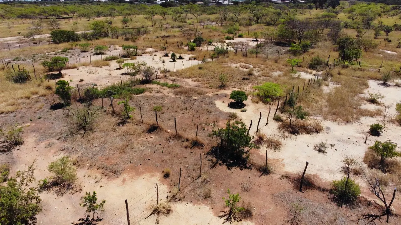 Terreno baldio analisado para custos de carregamento e ROI em 36 meses