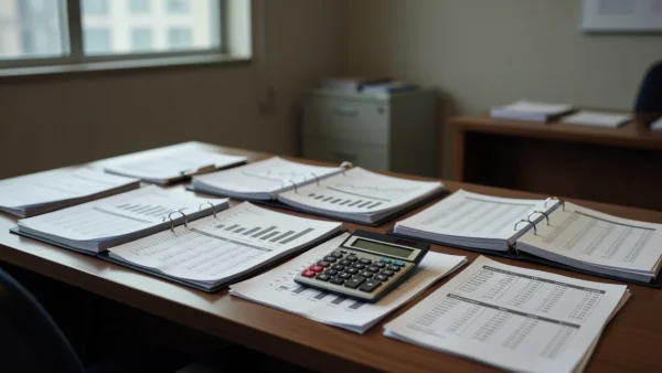 Gráficos e documentos de análise financeira sobre spread de garantia em permutas