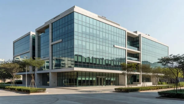 Edifício corporativo em São Paulo simbolizando análise de VPL em contratos de locação comercial