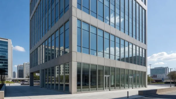 Edifício comercial moderno em São Paulo para análise de yield e break-even de aluguel