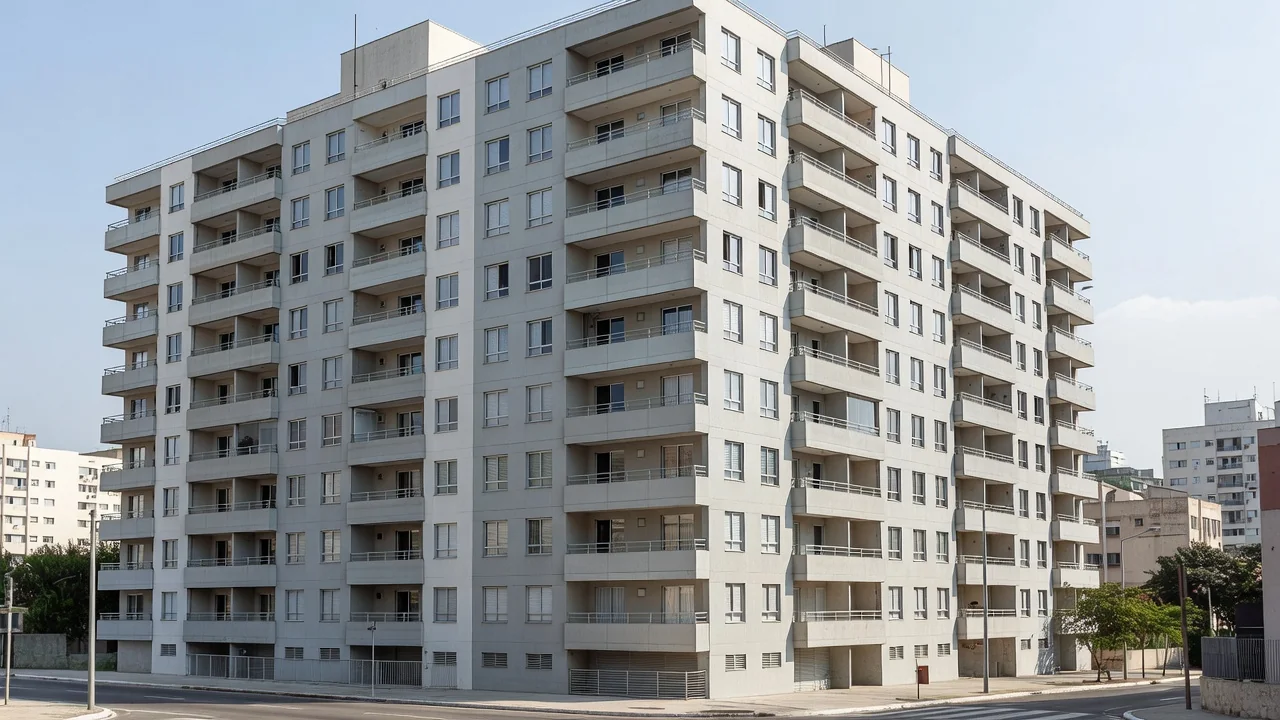 Edifício residencial para análise de yield all-in em imóveis para locação