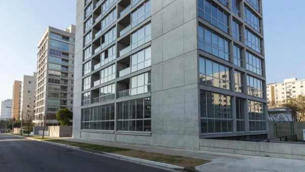 Edifício residencial moderno em São Paulo para análise de cap rate imobiliário