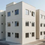 Edifício residencial reformado no Brasil simbolizando ROI em imóveis locados