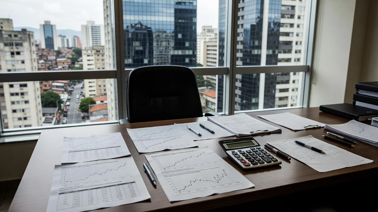 Documentos e gráficos financeiros sobre consolidação de IPCA, IGP-M e INCC para VPL de carteira
