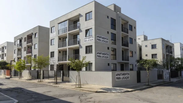 Edifício residencial para locação no Brasil com análise de ROI e DSCR.