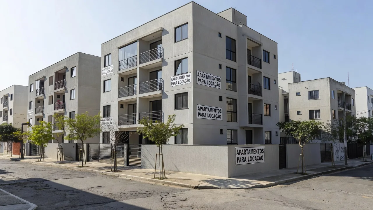 Edifício residencial para locação no Brasil com análise de ROI e DSCR.