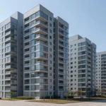 Edifícios residenciais em São Paulo simbolizando carteira de locação e risco de vacância