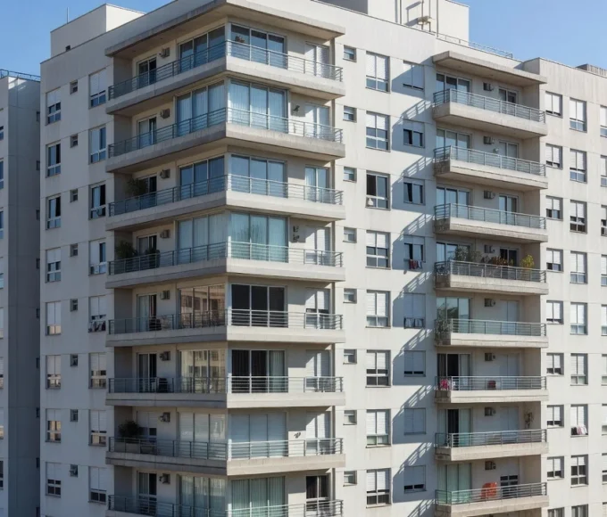 Edifício residencial em São Paulo para análise de yield ajustado por condomínio e IPTU