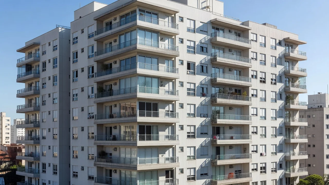 Edifício residencial em São Paulo para análise de yield ajustado por condomínio e IPTU