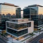 Complexo imobiliário de alto padrão em São Paulo para análise de yield e prêmio de iliquidez