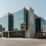 Edifício corporativo brasileiro para análise de break-even e índice de cobertura de despesas operacionais