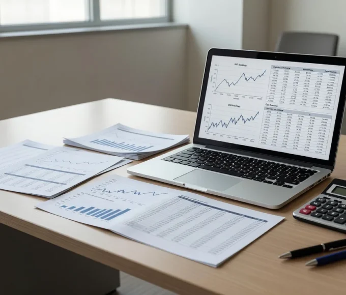 Análise financeira com gráficos de cap rate e prêmio de risco em carteiras concentradas