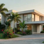 Casa residencial brasileira representando teto de compra de imóvel e análise financeira