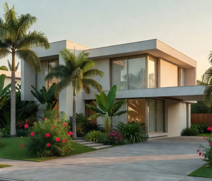 Casa residencial brasileira representando teto de compra de imóvel e análise financeira